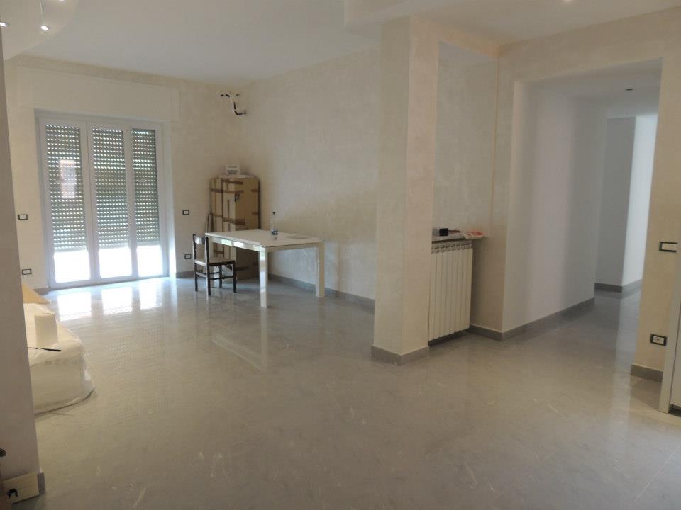 Cantiere a Ostia, lavori in corso